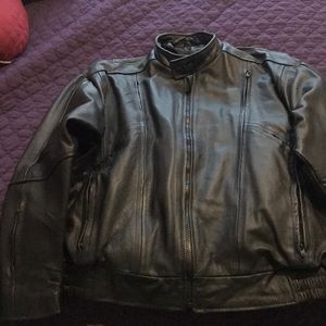 Leather jacket